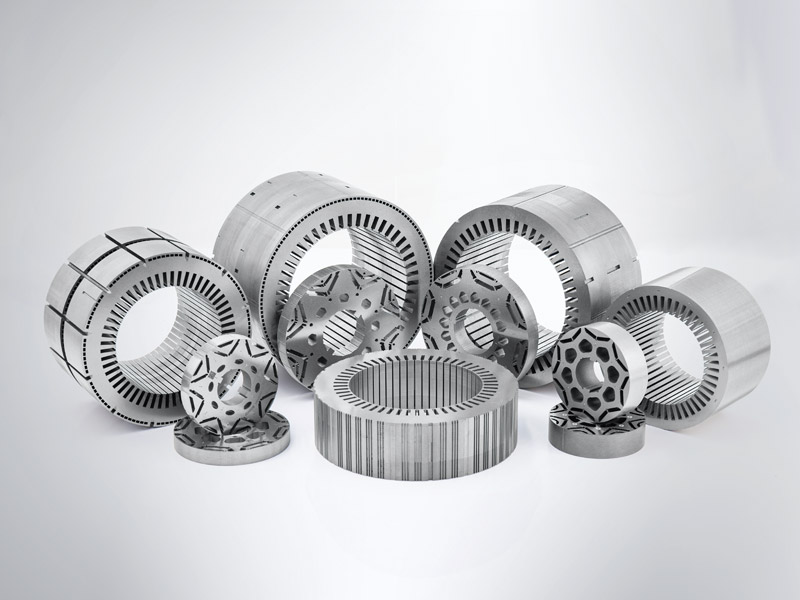 สเตเตอร์มอเตอร์ยานยนต์และแกนโรเตอร์