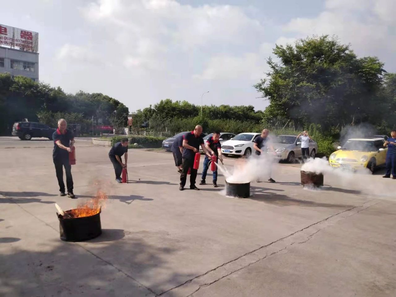 การฝึกซ้อมหนีไฟของกิจกรรมชุด 