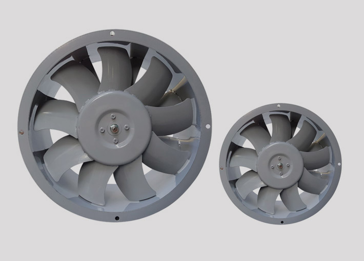 สเตเตอร์พัดลมอุตสาหกรรมและแกนโรเตอร์